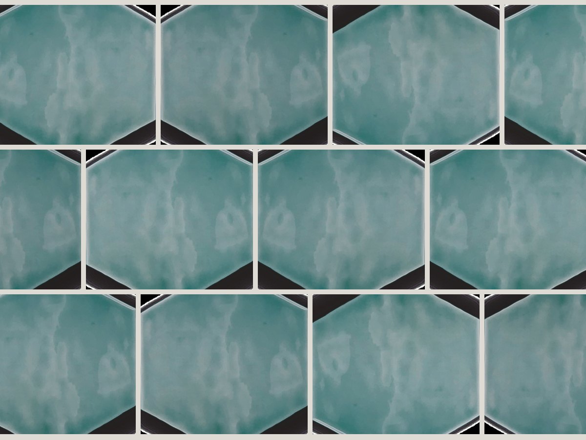 Artisan Hexagon 15x17 / 6" Verde Glossy Duvar Karosu