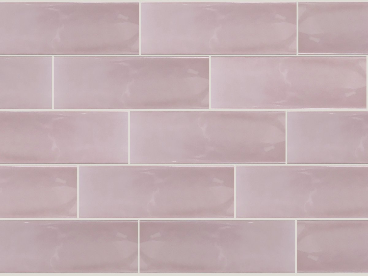 Bumpy 7,5x30 / 3"x12" Rose Glossy Duvar Karosu