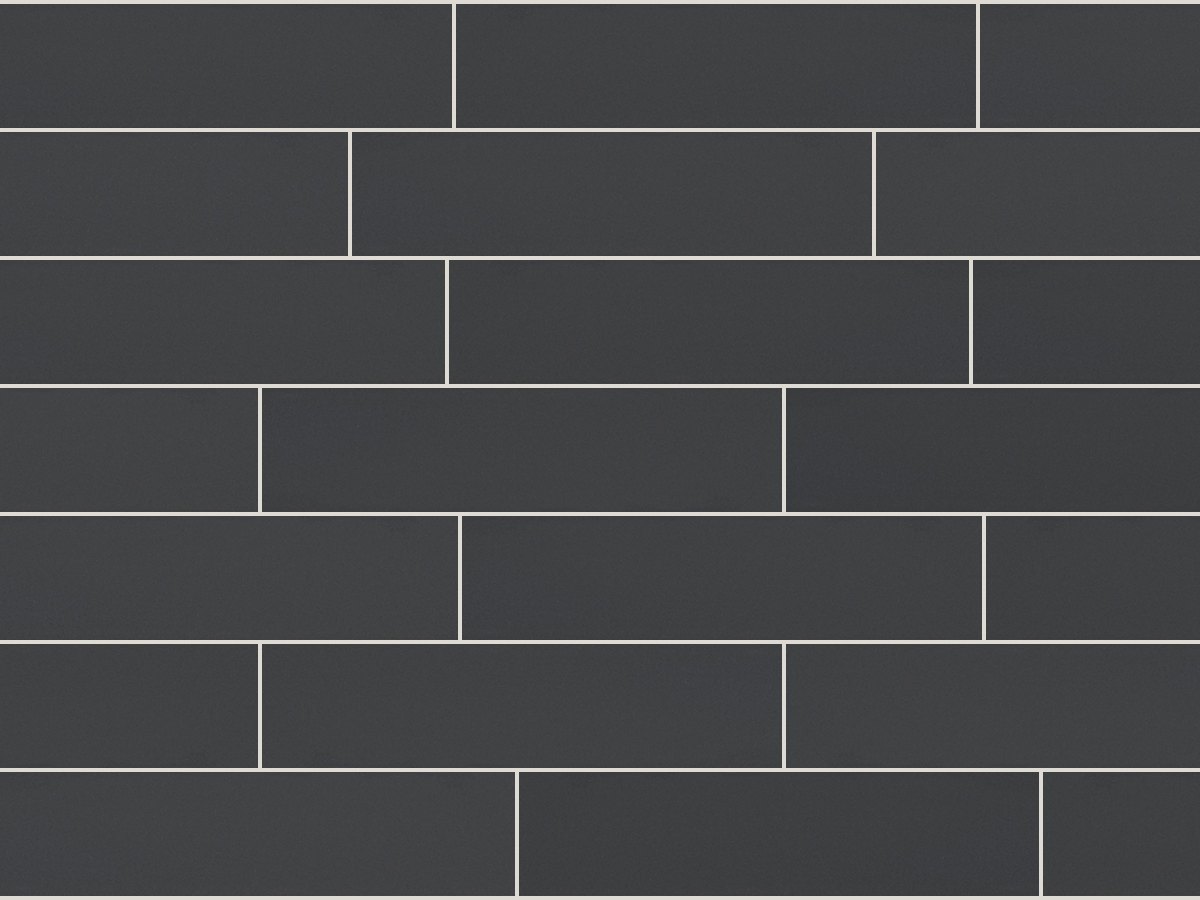5x20 / 2”x8” Dark Grey Flat Matt Duvar Karosu