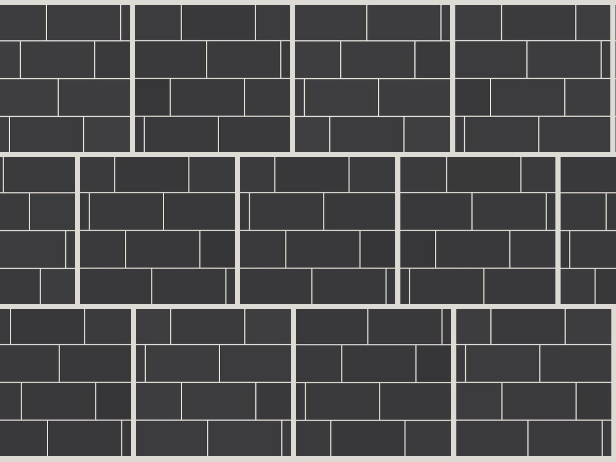 Flat 7,5x15 / 3”x6” Dark Grey Glossy Duvar Karosu