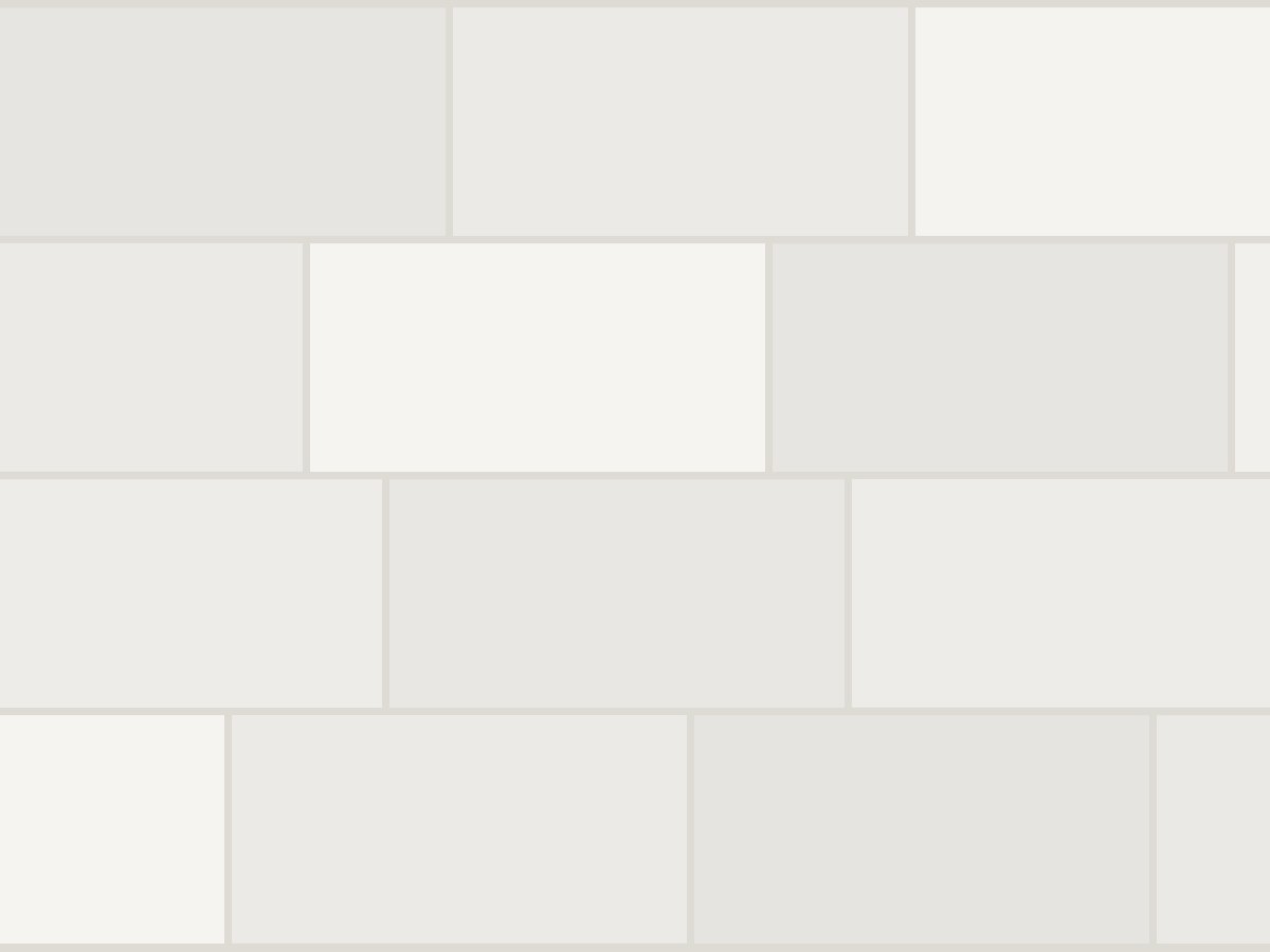Flat 10x20 / 4”x8” White Glossy Duvar Karosu