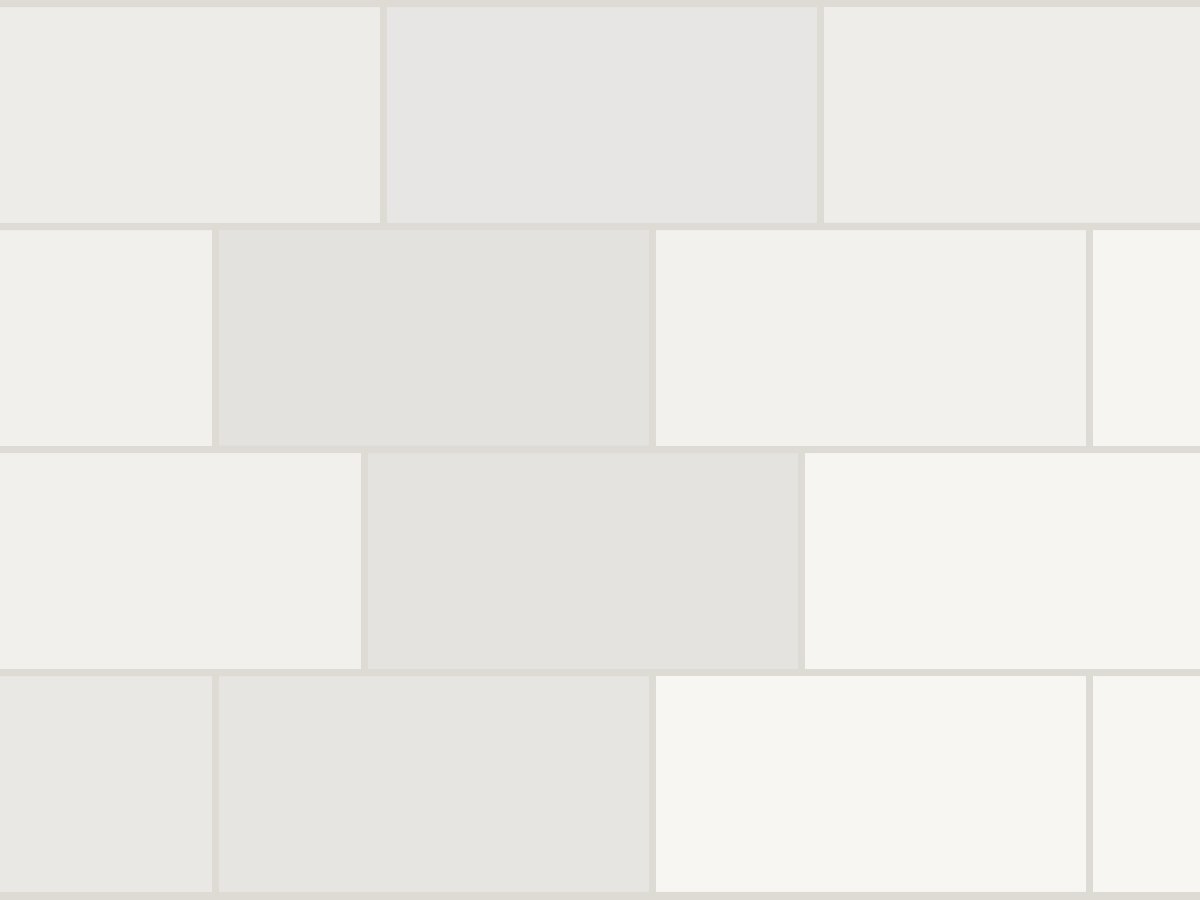 Flat 10x20 / 4”x8” White Matt Duvar Karosu