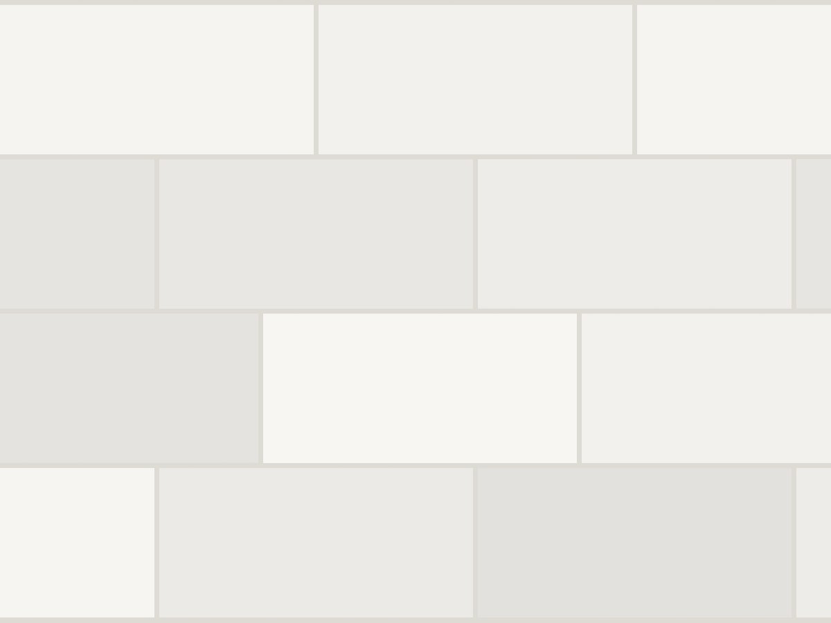 Flat 10x40 / 4”x16” White Glossy Duvar Karosu