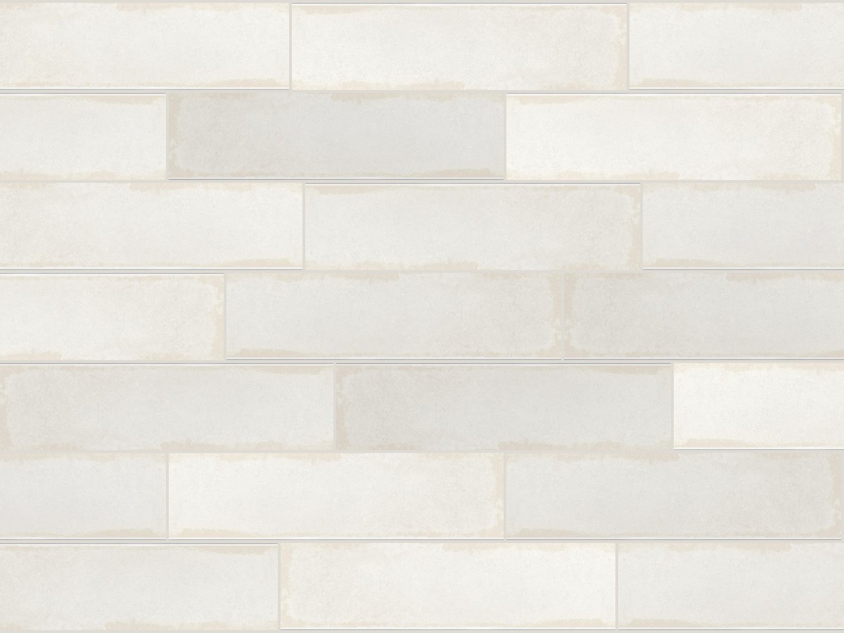 Flat 7,5x30 / 3"x12" White Glossy Duvar Karosu