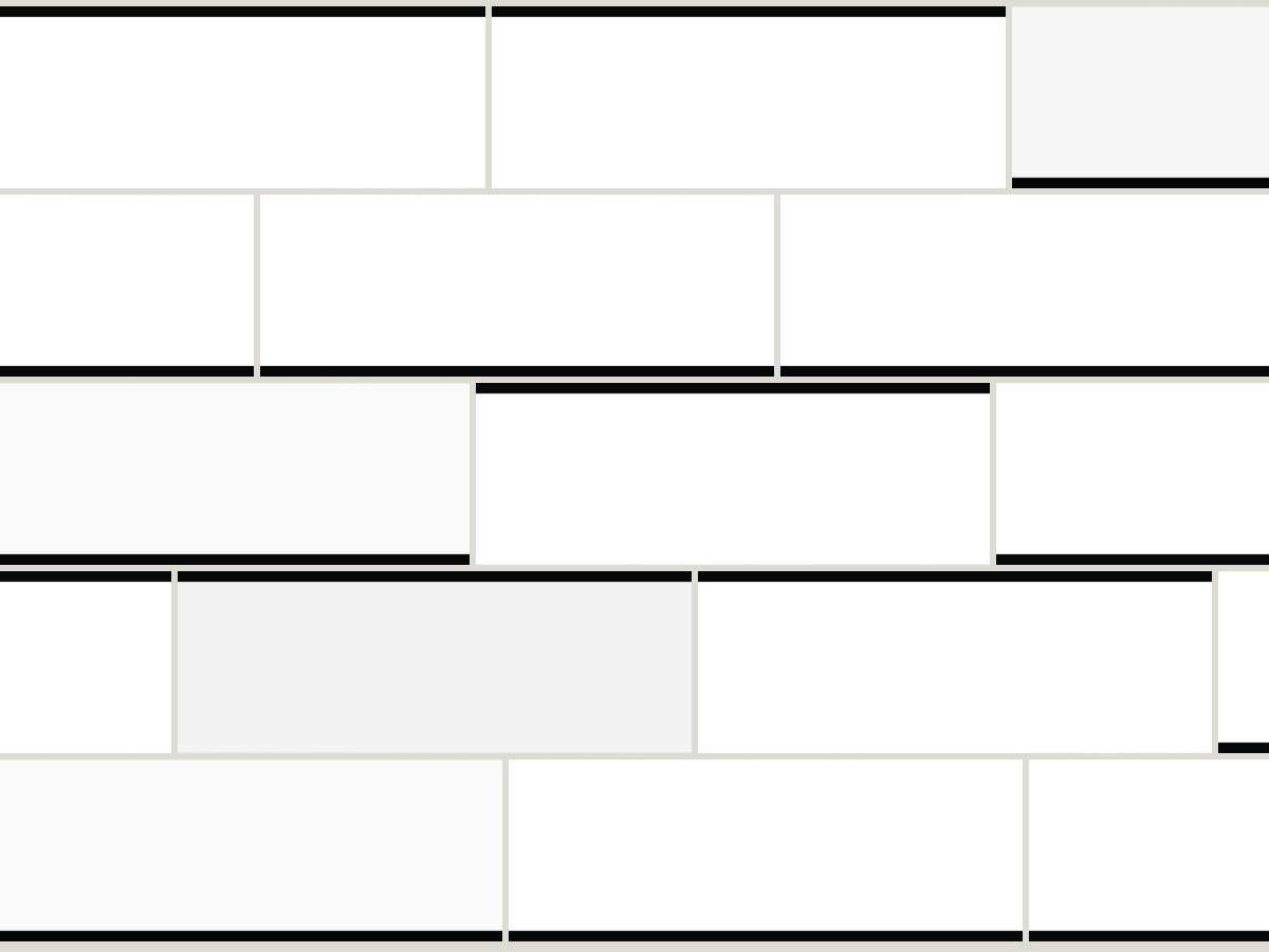 Flat 7,5x30 / 3"x12" White Matt Duvar Karosu