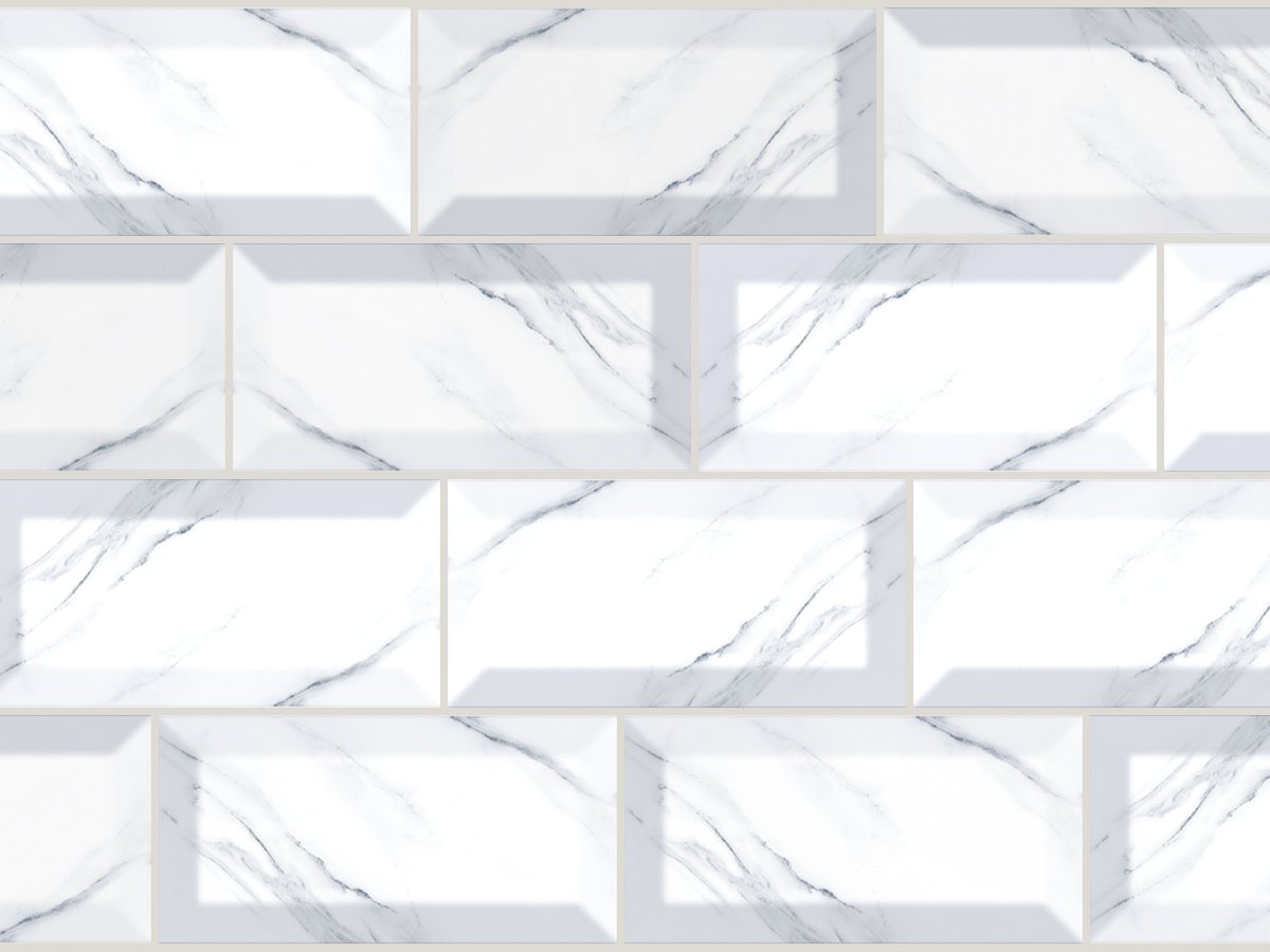 Carrara 10x20 / 4”x8” Metro Glossy Duvar Karosu