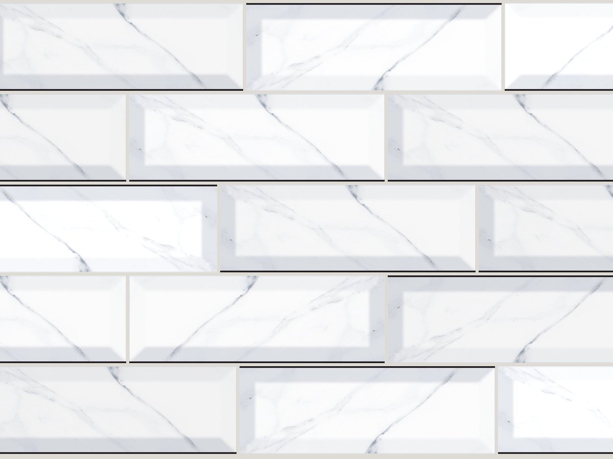 Carrara 10x30 / 4”x12” Metro Matt Duvar Karosu