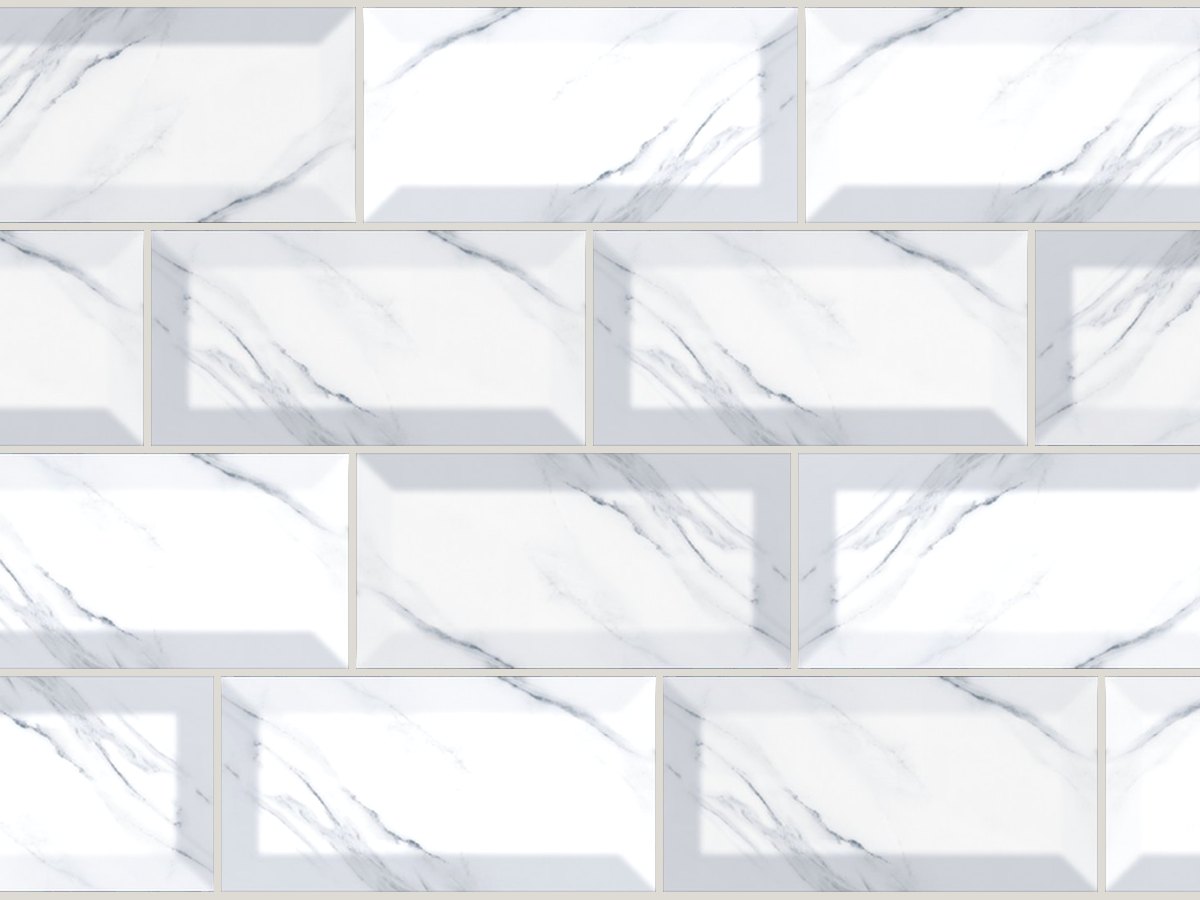 Carrara 7,5x15 / 3”x6” Metro Matt Duvar Karosu
