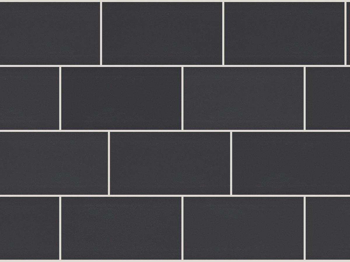 Metro 10x30 / 4”x12” Dark Grey Matt Duvar Karosu