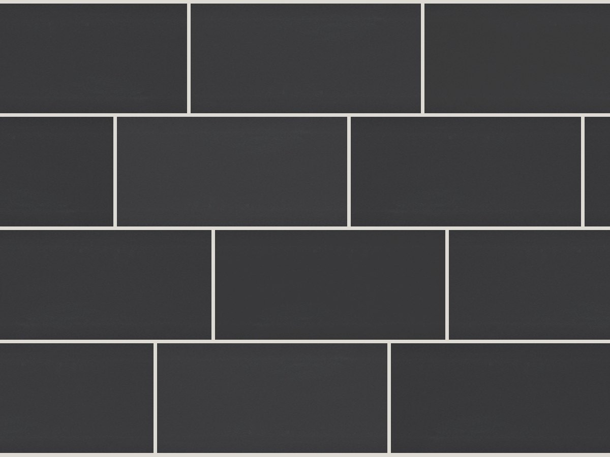 Metro 10x40 / 4”x16” Dark Grey Glossy Duvar Karosu