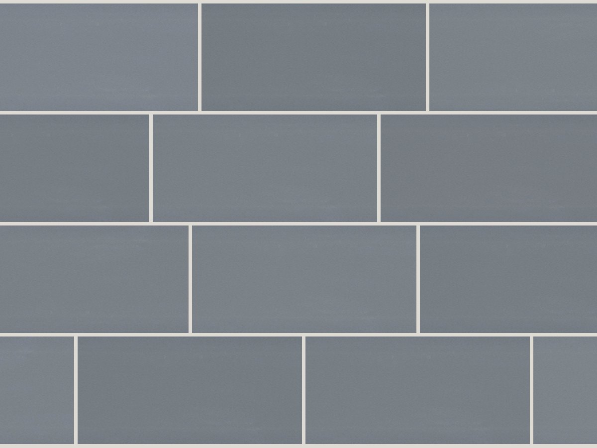 Metro 10x40 / 4”x16” Grey Matt Duvar Karosu