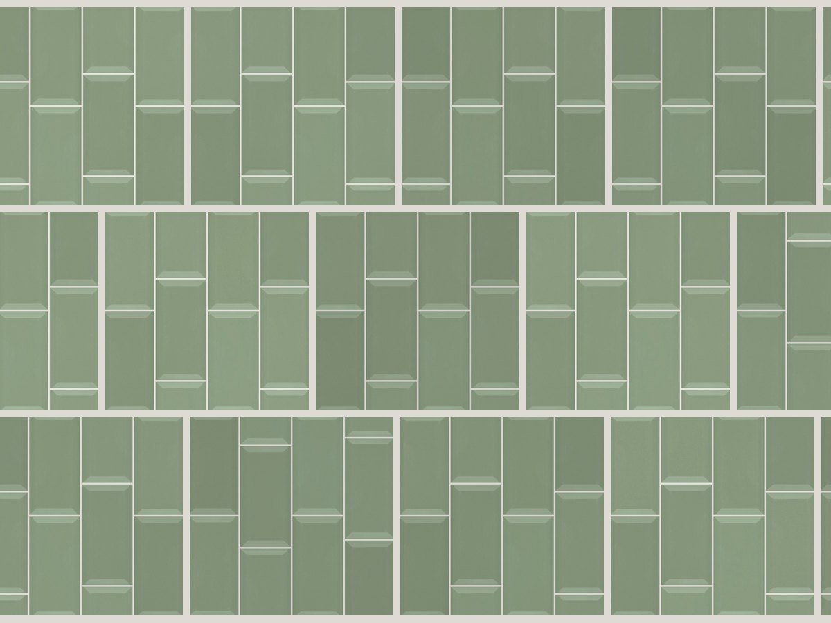 Metro 10x20 / 4”x8” Sage Glossy Duvar Karosu