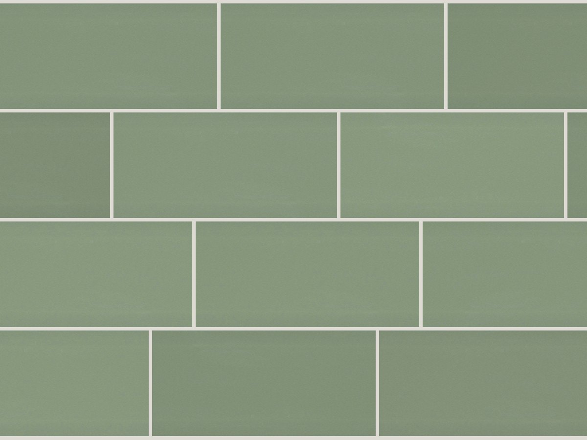 Metro 10x40 / 4”x16” Sage Glossy Duvar Karosu