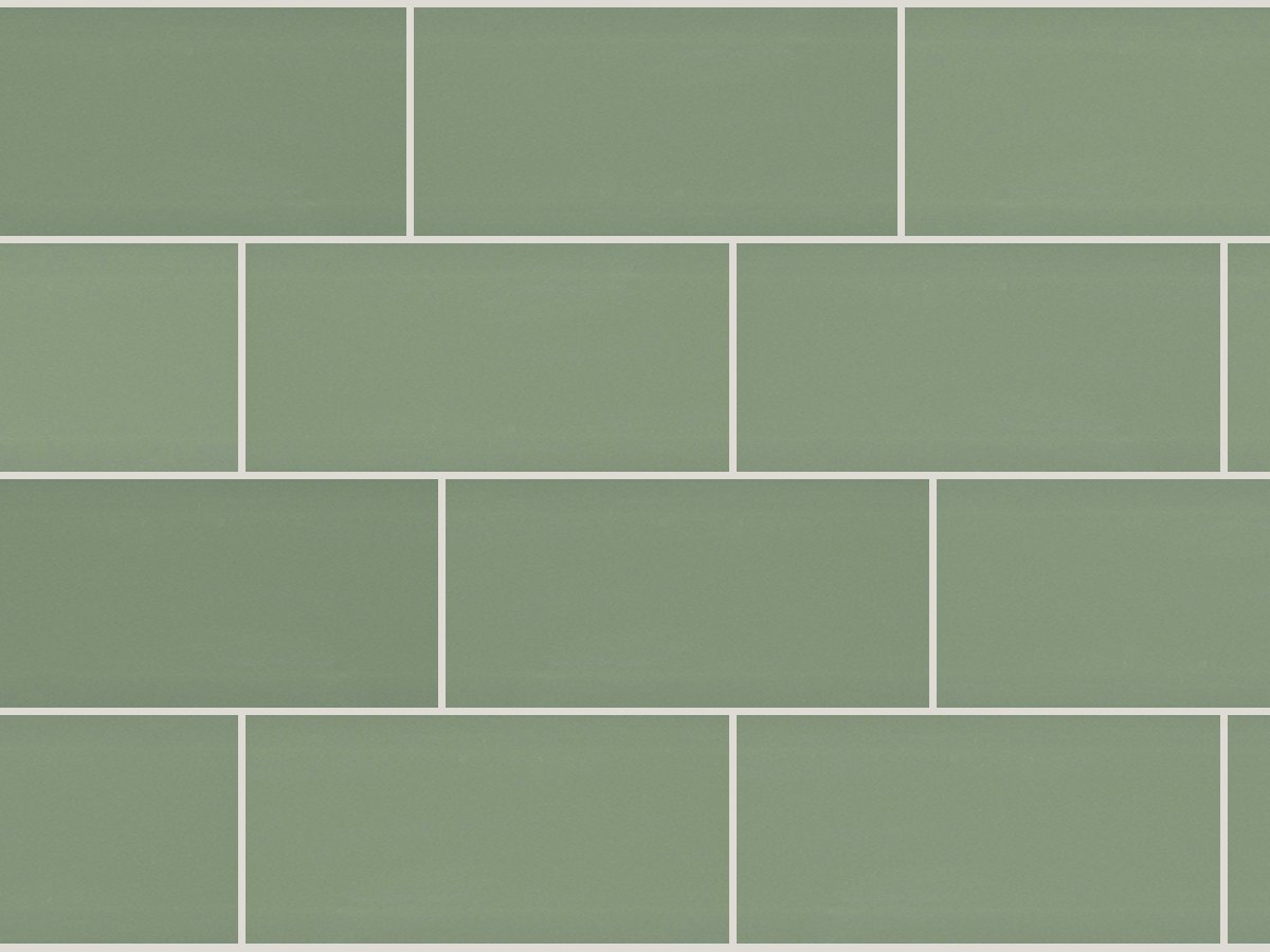 Metro 10x40 / 4”x16” Sage Matt Duvar Karosu