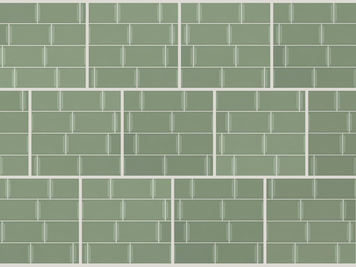 Metro 7,5x15 / 3”x6” Sage Glossy Duvar Karosu