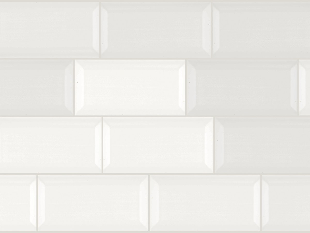 Metro 10x20 / 4”x8” White Glossy Duvar Karosu